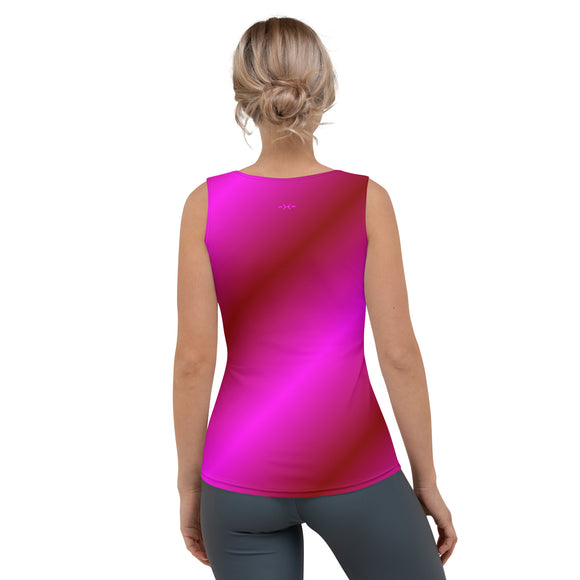 Ladies' Dipped Hem Tank Tops - Premium Tank Tops from Arekkusu-Store - Just $21.95! Shop now at Arekkusu-Store