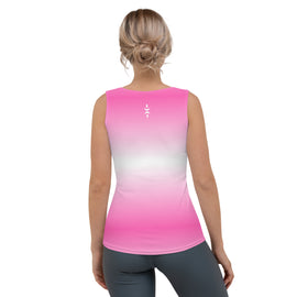 Ladies' Dipped Hem Tank Tops ~Gradient HXL90~ - Premium Tank Tops from Arekkusu-Store - Just $21.95! Shop now at Arekkusu-Store