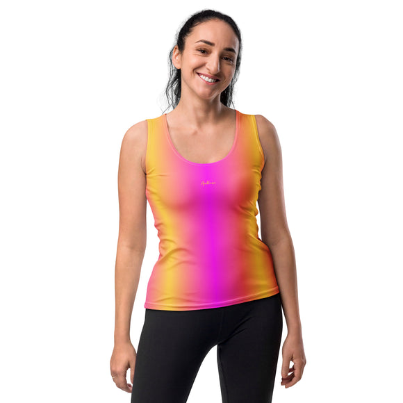 Ladies' Dipped Hem Tank Tops - Premium Tank Tops from Arekkusu-Store - Just $21.95! Shop now at Arekkusu-Store