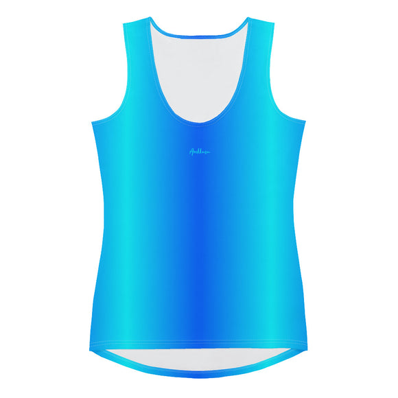 Ladies' Dipped Hem Tank Tops - Premium Tank Tops from Arekkusu-Store - Just $21.95! Shop now at Arekkusu-Store