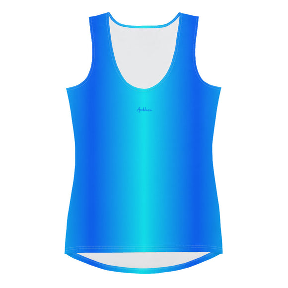 Ladies' Dipped Hem Tank Tops - Premium Tank Tops from Arekkusu-Store - Just $21.95! Shop now at Arekkusu-Store