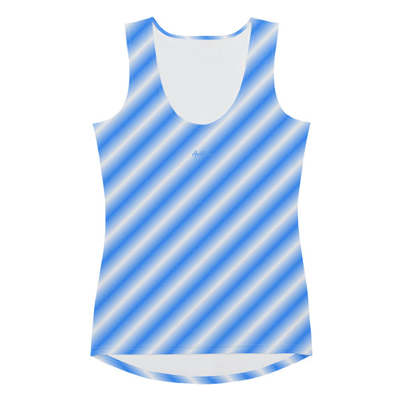 Ladies' Dipped Hem Tank Tops - Premium Tank Tops from Arekkusu-Store - Just $21.95! Shop now at Arekkusu-Store