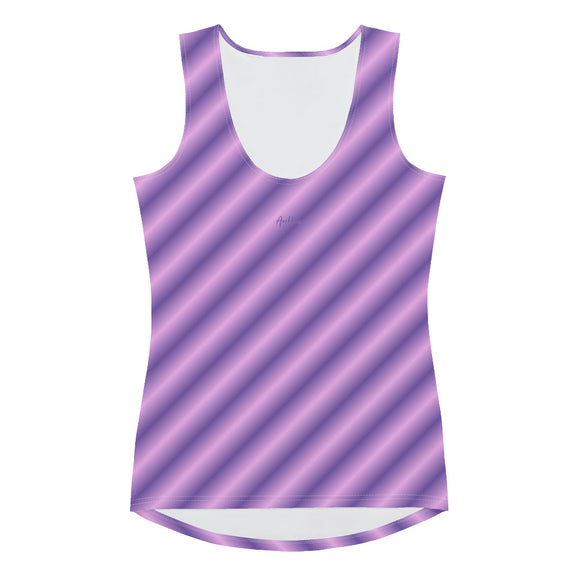 Ladies' Dipped Hem Tank Tops - Premium Tank Tops from Arekkusu-Store - Just $21.95! Shop now at Arekkusu-Store