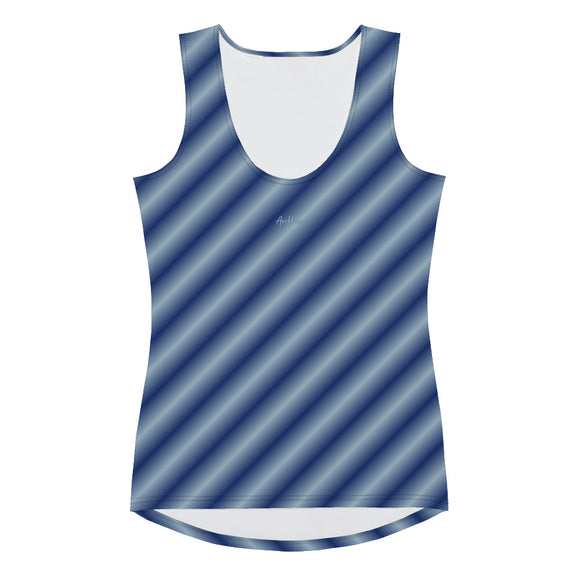 Ladies' Dipped Hem Tank Tops - Premium Tank Tops from Arekkusu-Store - Just $21.95! Shop now at Arekkusu-Store