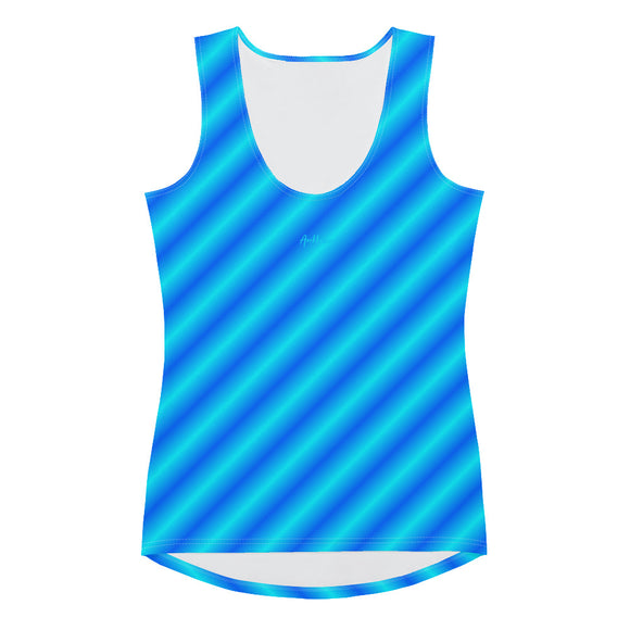 Ladies' Dipped Hem Tank Tops - Premium Tank Tops from Arekkusu-Store - Just $21.95! Shop now at Arekkusu-Store