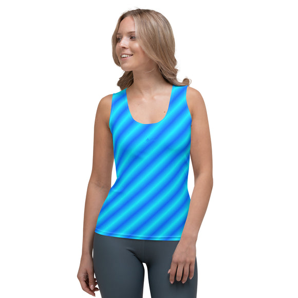 Ladies' Dipped Hem Tank Tops - Premium Tank Tops from Arekkusu-Store - Just $21.95! Shop now at Arekkusu-Store