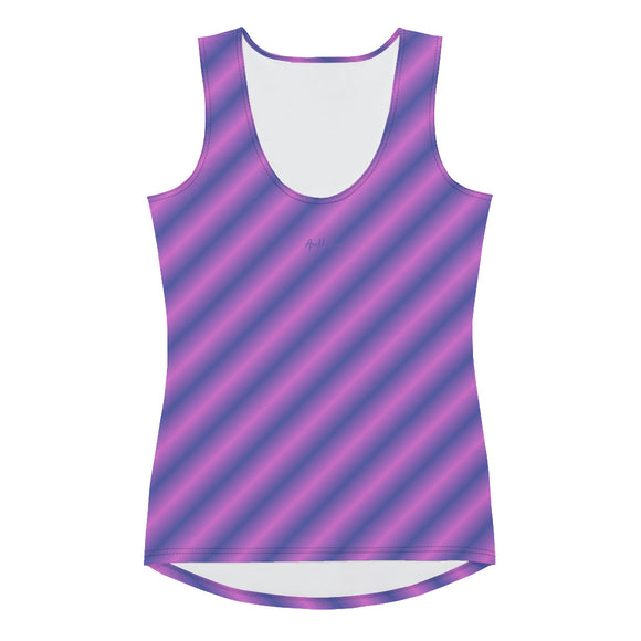 Ladies' Dipped Hem Tank Tops - Premium Tank Tops from Arekkusu-Store - Just $21.95! Shop now at Arekkusu-Store