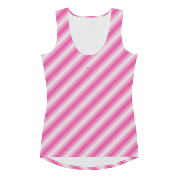 Ladies' Dipped Hem Tank Tops - Premium Tank Tops from Arekkusu-Store - Just $21.95! Shop now at Arekkusu-Store