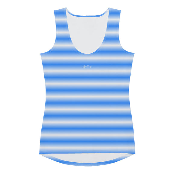 Ladies' Dipped Hem Tank Tops - Premium Tank Tops from Arekkusu-Store - Just $21.95! Shop now at Arekkusu-Store