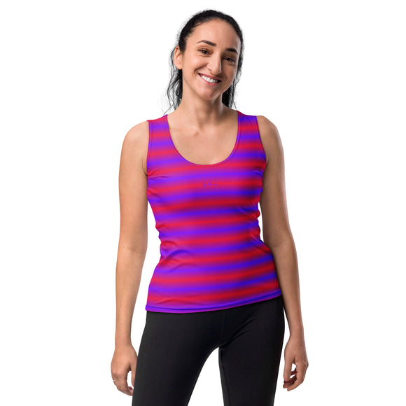 Ladies' Dipped Hem Tank Tops - Premium Tank Tops from Arekkusu-Store - Just $21.95! Shop now at Arekkusu-Store