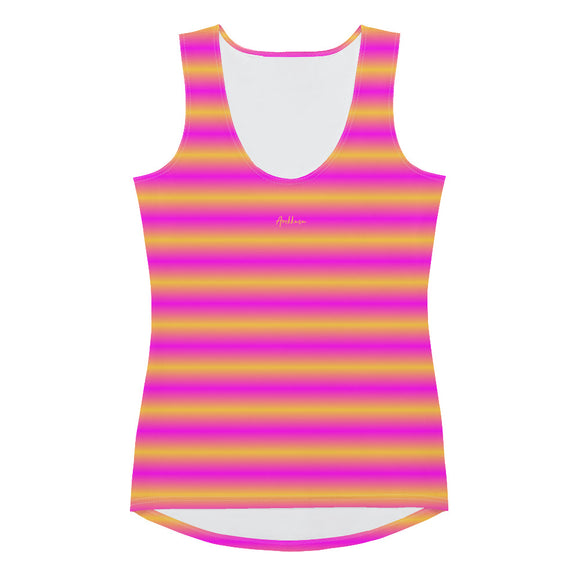 Ladies' Dipped Hem Tank Tops - Premium Tank Tops from Arekkusu-Store - Just $21.95! Shop now at Arekkusu-Store