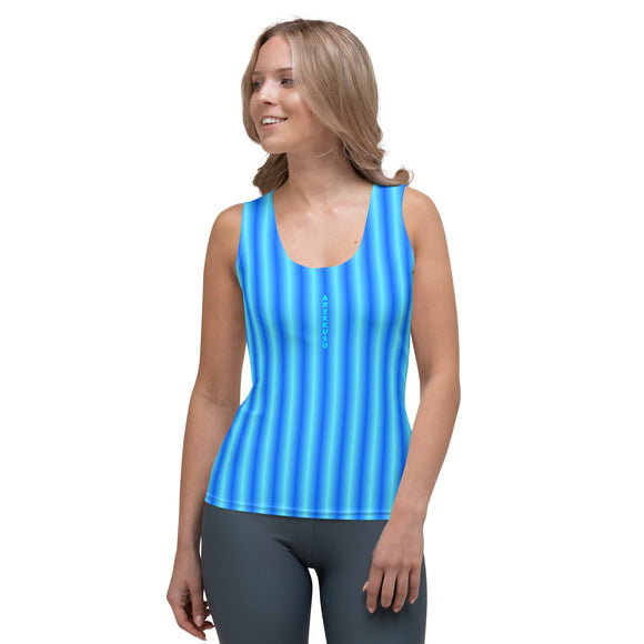 Ladies' Dipped Hem Tank Tops - Premium Tank Tops from Arekkusu-Store - Just $21.95! Shop now at Arekkusu-Store