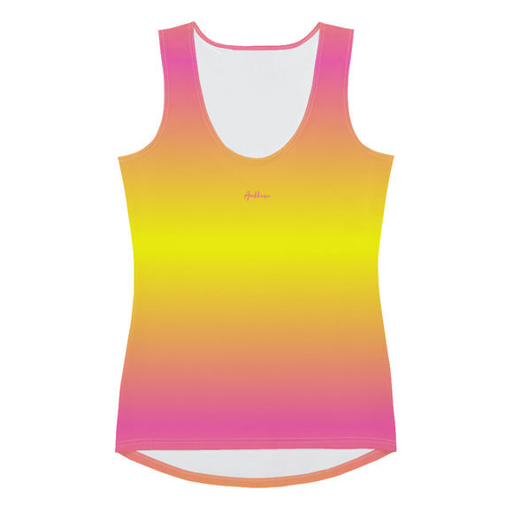 Ladies' Dipped Hem Tank Tops - Premium Tank Tops from Arekkusu-Store - Just $21.95! Shop now at Arekkusu-Store