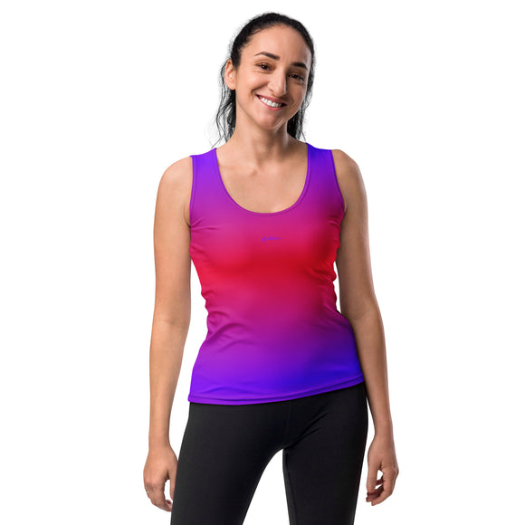 Ladies' Dipped Hem Tank Tops - Premium Tank Tops from Arekkusu-Store - Just $21.95! Shop now at Arekkusu-Store