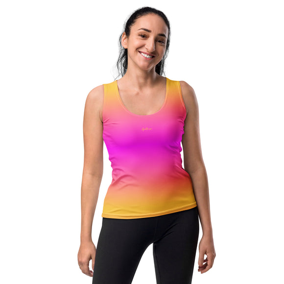 Ladies' Dipped Hem Tank Tops - Premium Tank Tops from Arekkusu-Store - Just $21.95! Shop now at Arekkusu-Store