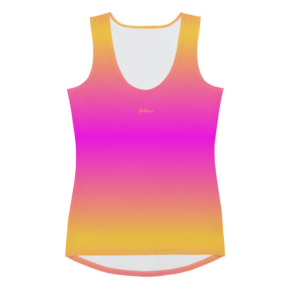 Ladies' Dipped Hem Tank Tops - Premium Tank Tops from Arekkusu-Store - Just $21.95! Shop now at Arekkusu-Store