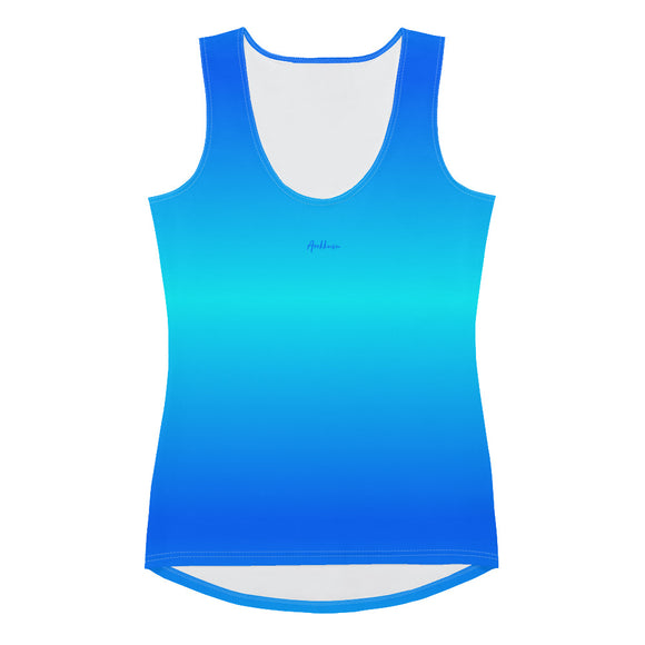 Ladies' Dipped Hem Tank Tops - Premium Tank Tops from Arekkusu-Store - Just $21.95! Shop now at Arekkusu-Store