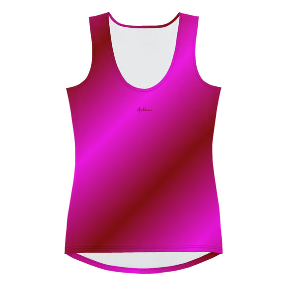 Ladies' Dipped Hem Tank Tops - Premium Tank Tops from Arekkusu-Store - Just $21.95! Shop now at Arekkusu-Store