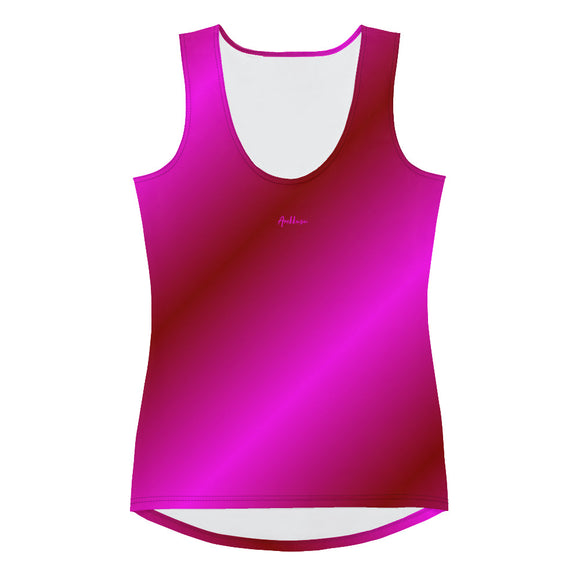 Ladies' Dipped Hem Tank Tops - Premium Tank Tops from Arekkusu-Store - Just $21.95! Shop now at Arekkusu-Store