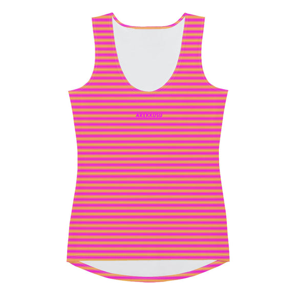 Ladies' Dipped Hem Tank Tops - Premium Tank Tops from Arekkusu-Store - Just $21.95! Shop now at Arekkusu-Store