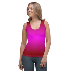 Ladies' Dipped Hem Tank Tops ~Gradient HXL90~ - Premium Tank Tops from Arekkusu-Store - Just $21.95! Shop now at Arekkusu-Store