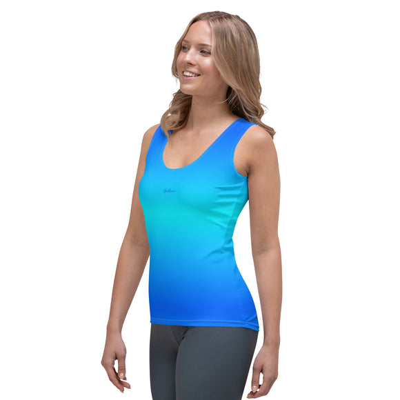 Ladies' Dipped Hem Tank Tops - Premium Tank Tops from Arekkusu-Store - Just $21.95! Shop now at Arekkusu-Store