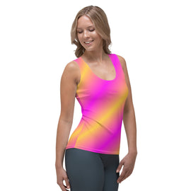 Ladies' Dipped Hem Tank Tops - Premium Tank Tops from Arekkusu-Store - Just $21.95! Shop now at Arekkusu-Store