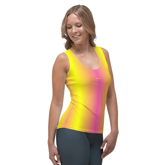 Ladies' Dipped Hem Tank Tops - Premium Tank Tops from Arekkusu-Store - Just $21.95! Shop now at Arekkusu-Store