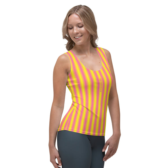 Ladies' Dipped Hem Tank Tops - Premium Tank Tops from Arekkusu-Store - Just $21.95! Shop now at Arekkusu-Store