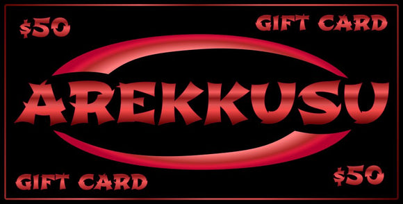 Arekkusu - Store Gift Card - Arekkusu - Store