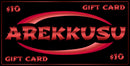 Arekkusu - Store Gift Card - Arekkusu - Store
