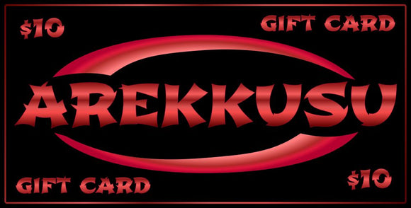 Arekkusu - Store Gift Card - Arekkusu - Store