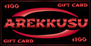 Arekkusu - Store Gift Card - Arekkusu - Store