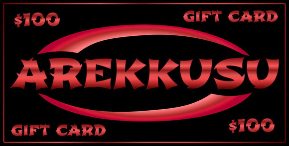 Arekkusu - Store Gift Card - Arekkusu - Store
