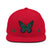 Classic Snapback ~蝶 - Butterfly - 蝶~ - Green & Purple - Premium Snapbacks from Yupoong - Just $26.45! Shop now at Arekkusu-Store