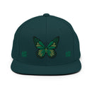 Classic Snapback ~蝶 - Butterfly - 蝶~ - Green & Lime - Premium Snapbacks from Yupoong - Just $26.45! Shop now at Arekkusu-Store