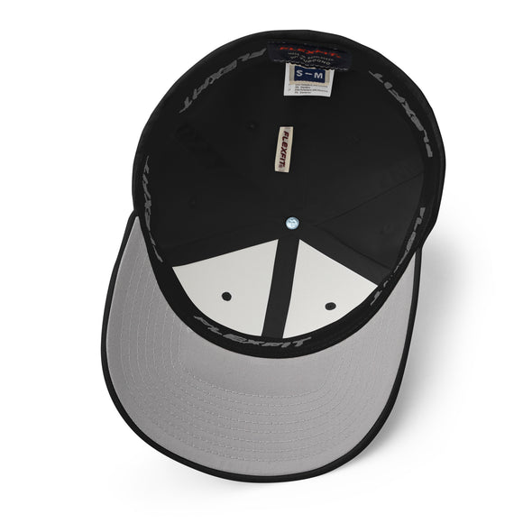 Closed-Back Structured Cap - Premium Baseball Caps from Flexfit - Just $23! Shop now at Arekkusu-Store