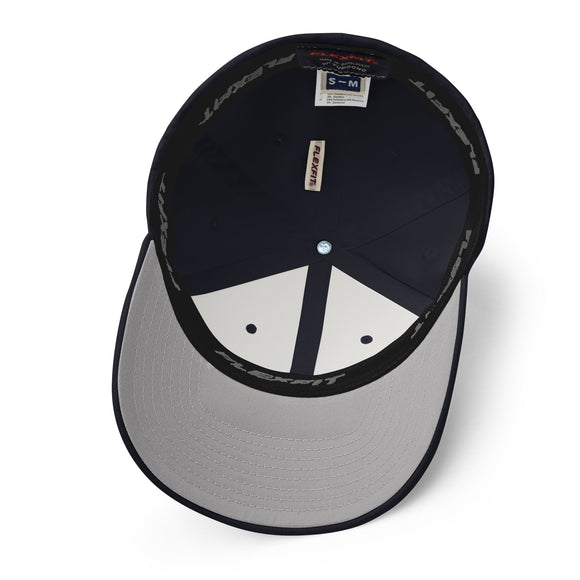 Closed-Back Structured Cap - Premium Baseball Caps from Flexfit - Just $24.50! Shop now at Arekkusu-Store