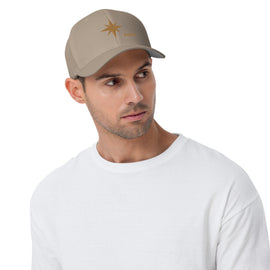 Buy beige Closed-Back Structured Cap