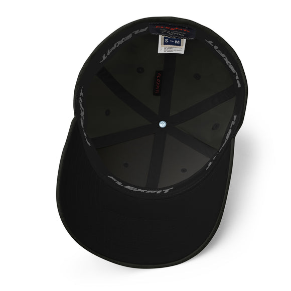 Closed-Back Structured Cap - Premium Baseball Caps from Flexfit - Just $23! Shop now at Arekkusu-Store