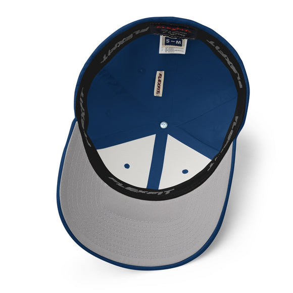 Closed-Back Structured Cap - Premium Baseball Caps from Flexfit - Just $24.50! Shop now at Arekkusu-Store