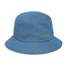 Buy blue-denim Denim Bucket Hat
