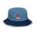 Distressed Denim Bucket Hat - Arekkusu - Store