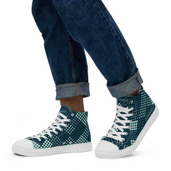 Gents' High Top Canvas Shoes - Arekkusu - Store