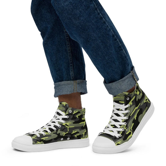 Gents' High Top Canvas Shoes - Arekkusu - Store