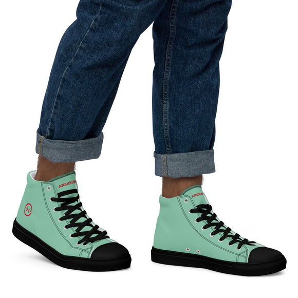 High Top Canvas Shoes - Arekkusu - Store