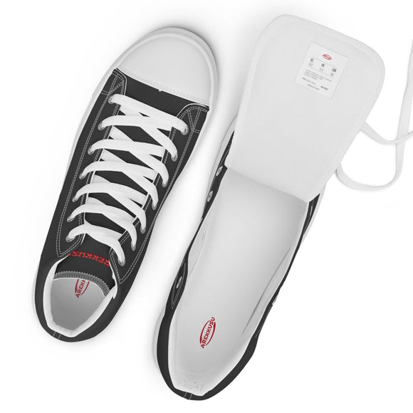High Top Canvas Shoes - Arekkusu - Store