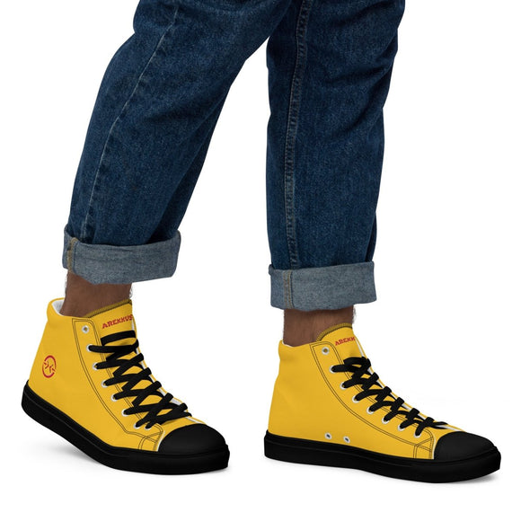 High Top Canvas Shoes - Arekkusu - Store