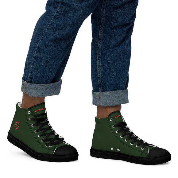 High Top Canvas Shoes - Arekkusu - Store