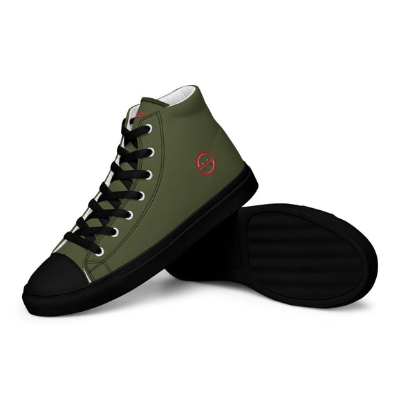 High Top Canvas Shoes - Arekkusu - Store